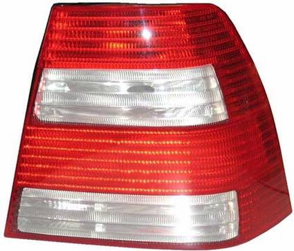 VW Tail Light Assembly - Passenger Side 1JM945112 - Hella 963669051